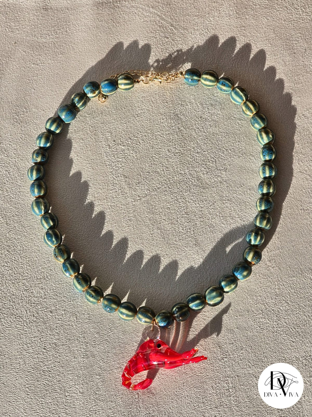 Lagoon Lobster Kolye (KOD-253)