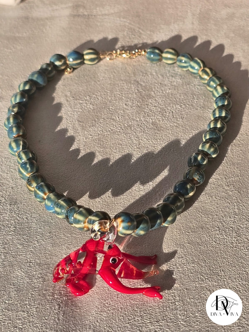 Lagoon Lobster Kolye (KOD-253)
