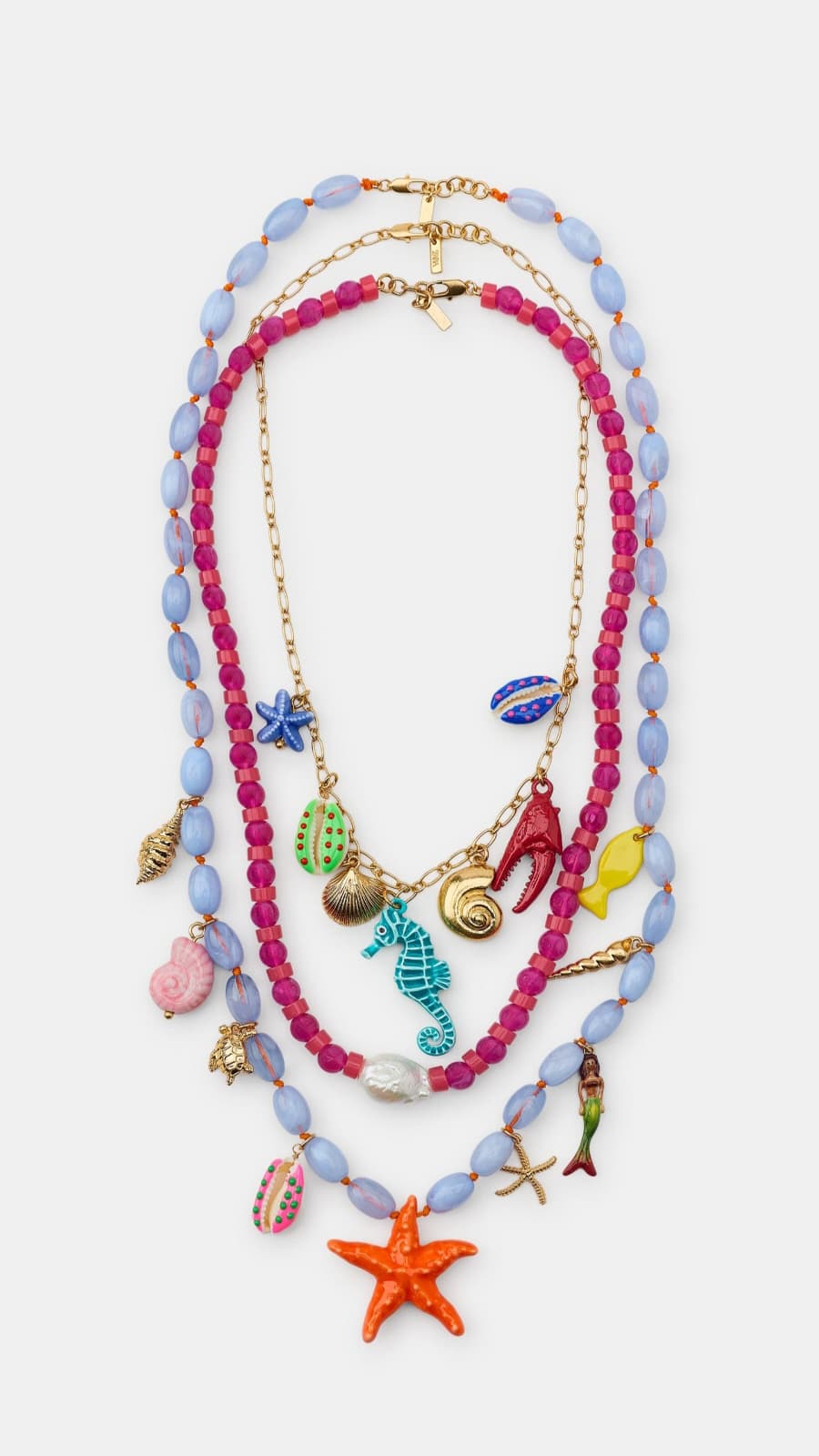 Ocean Charm Katmanlı Kolye