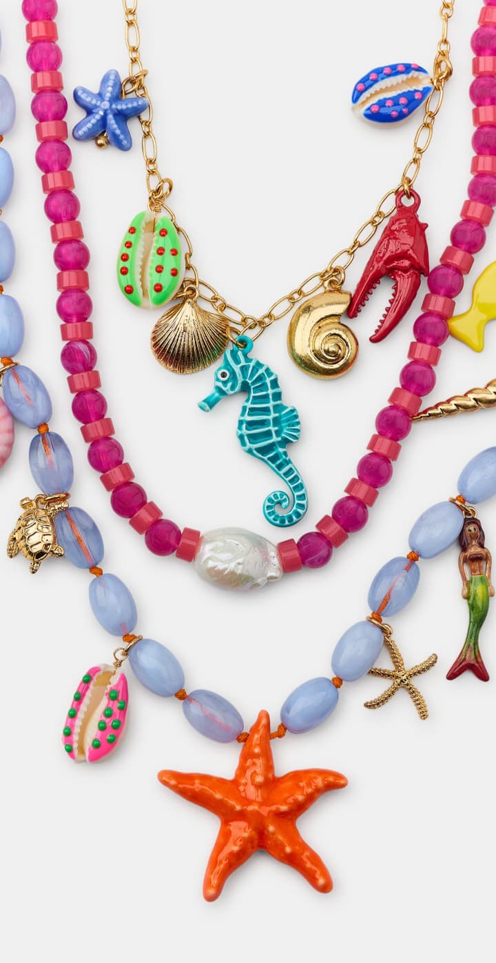 Ocean Charm Katmanlı Kolye