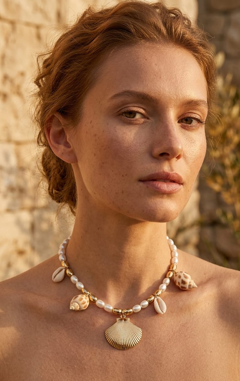 Pearl Shell Kolye