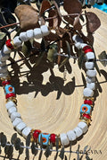 Soleia VI – Azure Beads Kolye (KOD-181)