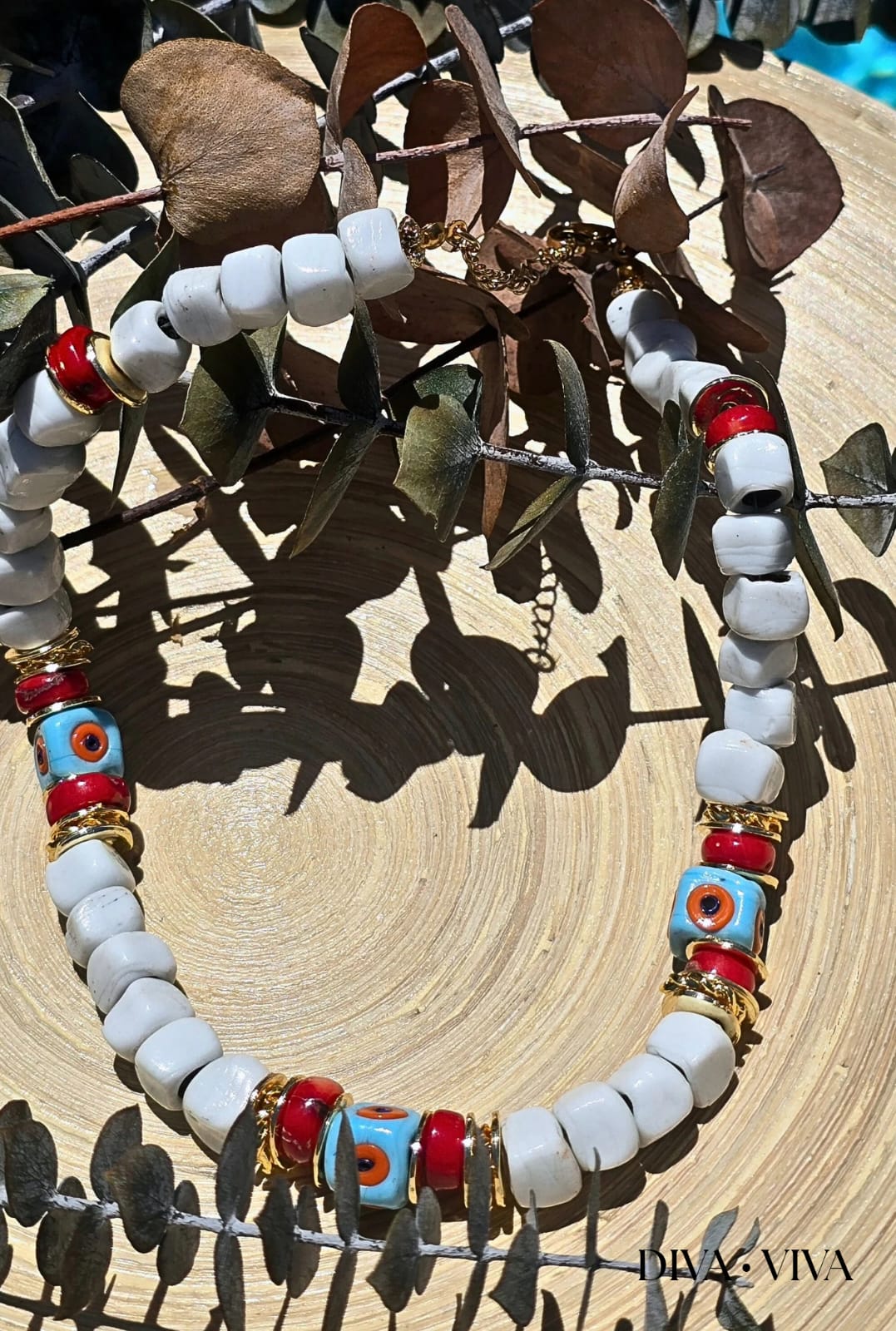 Soleia VI – Azure Beads Kolye (KOD-181)