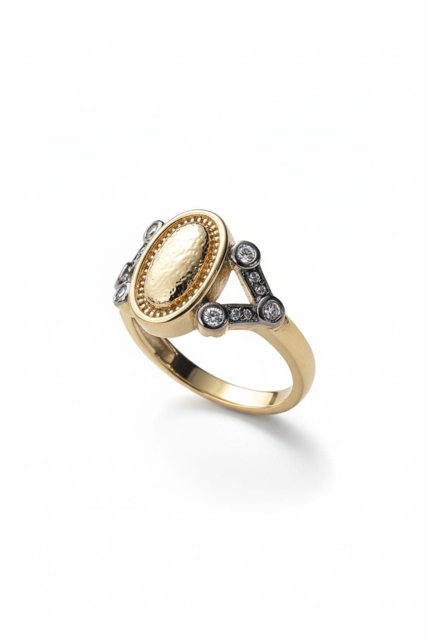 Aura Antique "Medallion Heritage" Yüzük (KOD-428)