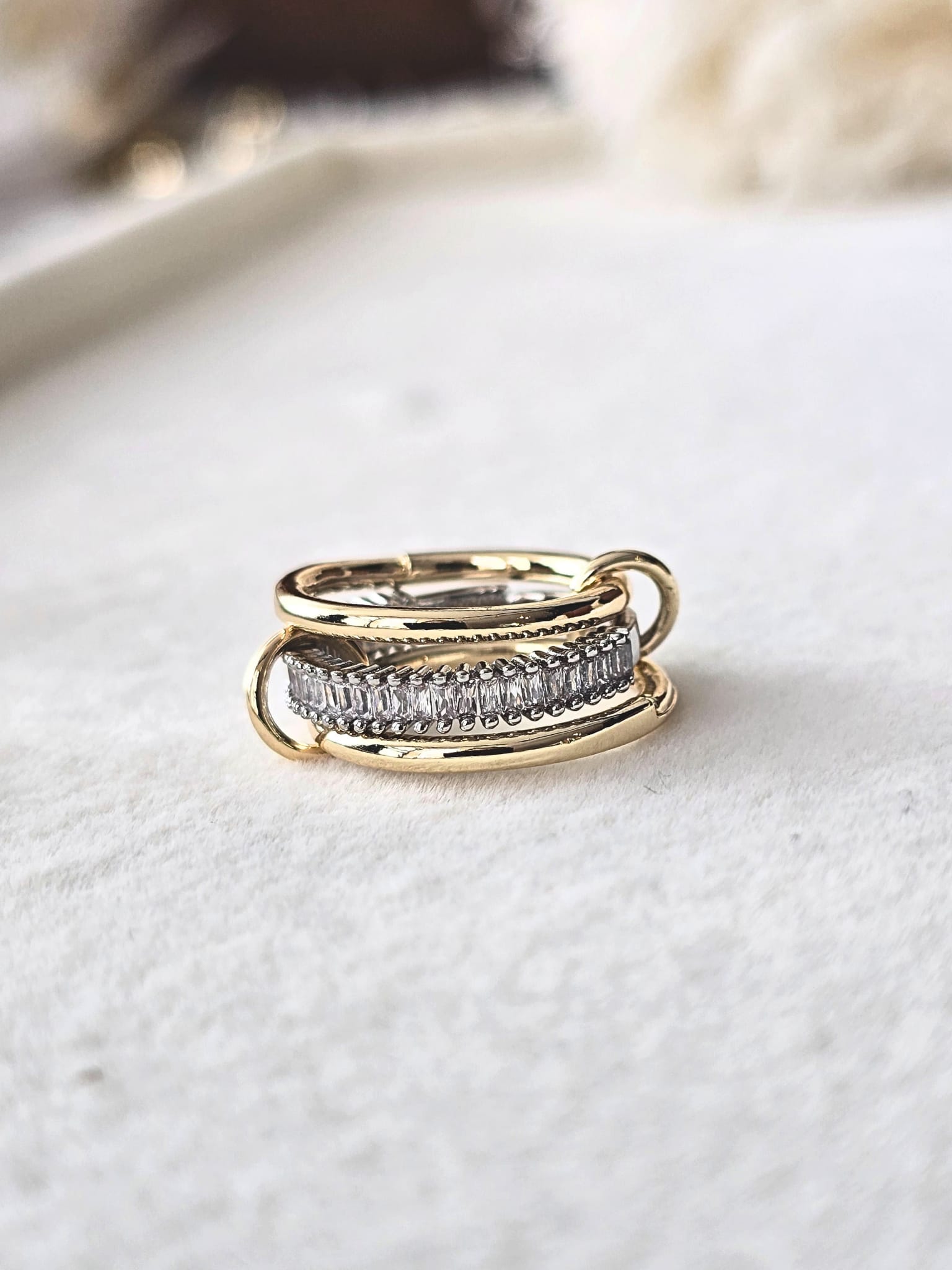 Linear Baget Connect Yüzük (KOD-440)