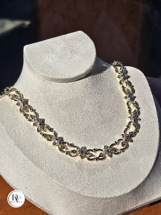 Glow Necklaces – Auro Gold Kaplama Tasarım Kolye (KOD-366)