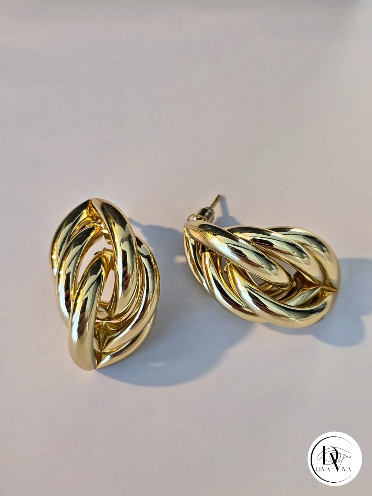 Glow Earrings – Gold Kaplama Küpe (KOD-345)