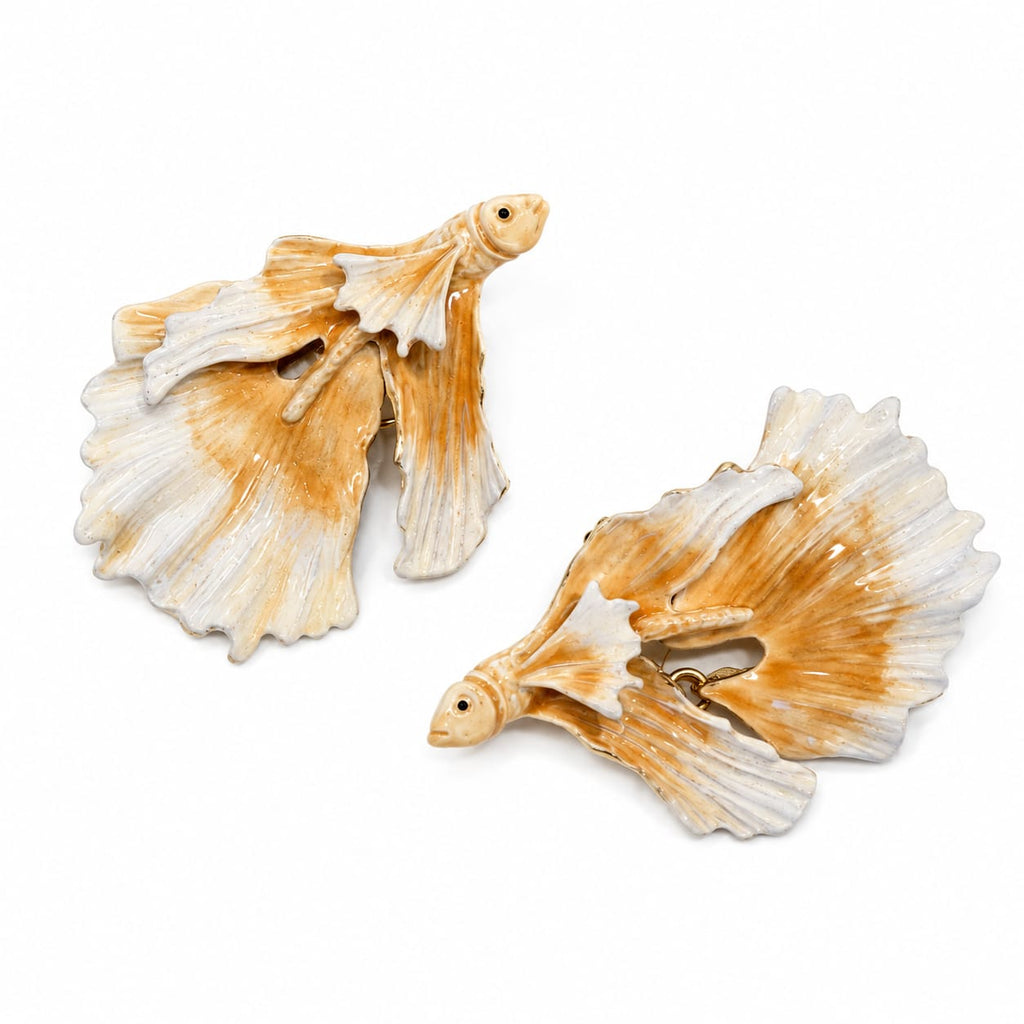 Marina Fish Sallantılı Küpe