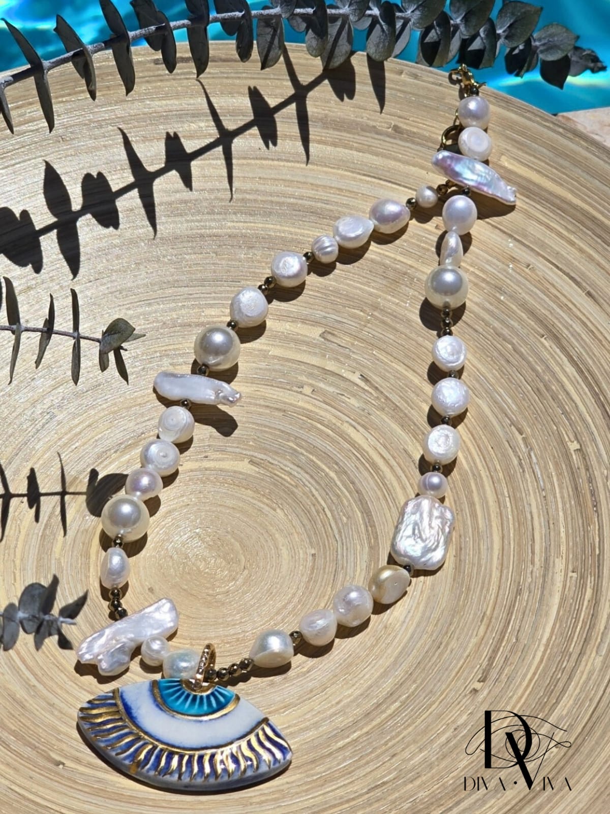 Soleia XV – Luna Eye Barok İnci Kolye (KOD-207)