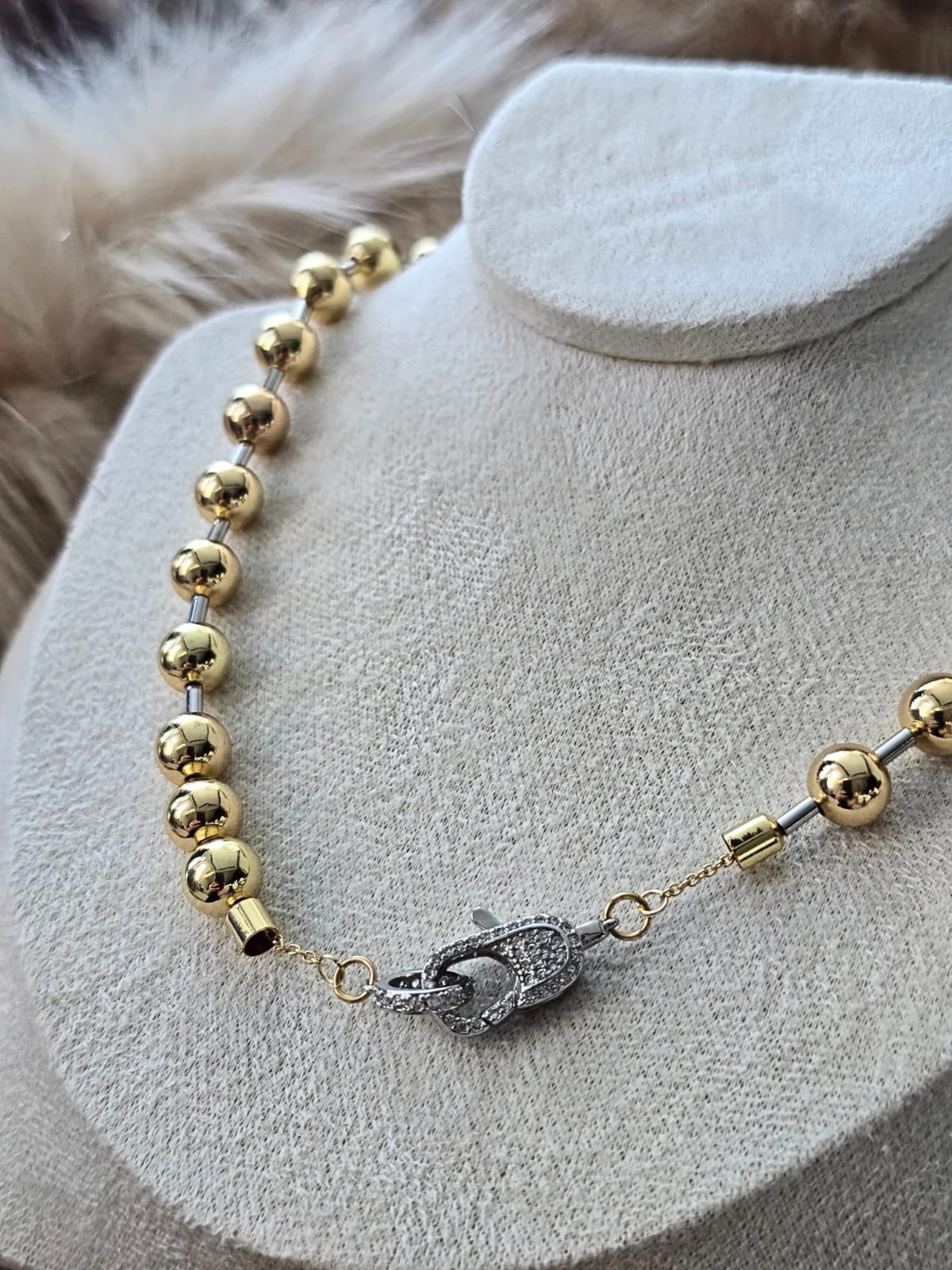 Glow Necklaces – Gold Kaplama Tasarım Kolye (KOD-376)