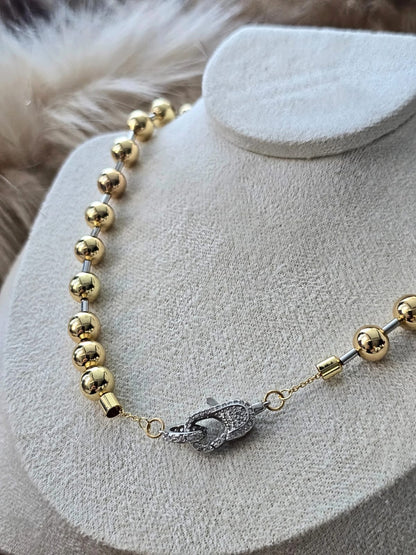 Glow Necklaces – Gold Kaplama Tasarım Kolye (KOD-376)