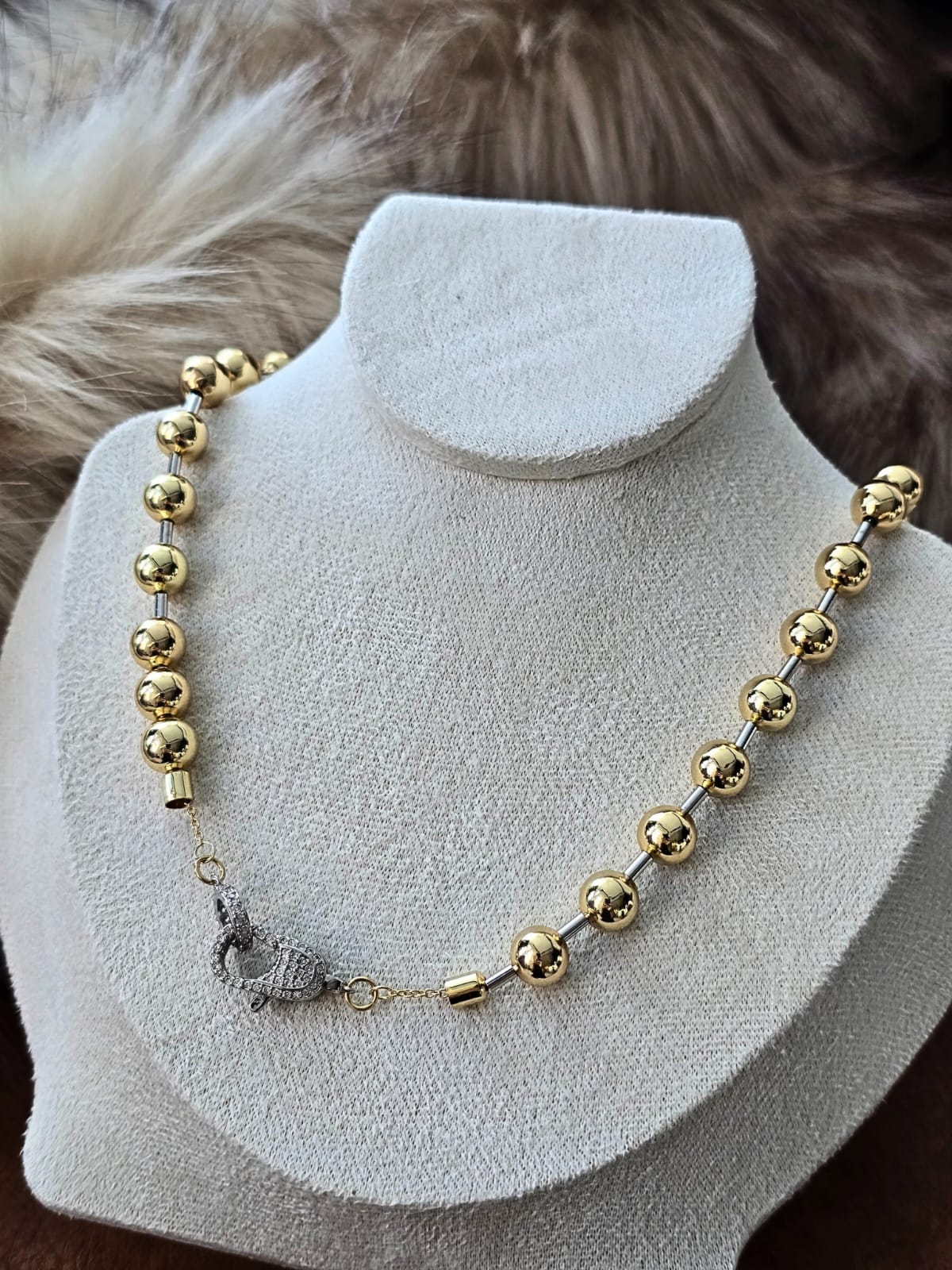 Glow Necklaces – Gold Kaplama Tasarım Kolye (KOD-376)