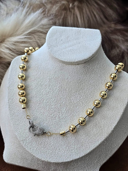 Glow Necklaces – Gold Kaplama Tasarım Kolye (KOD-376)