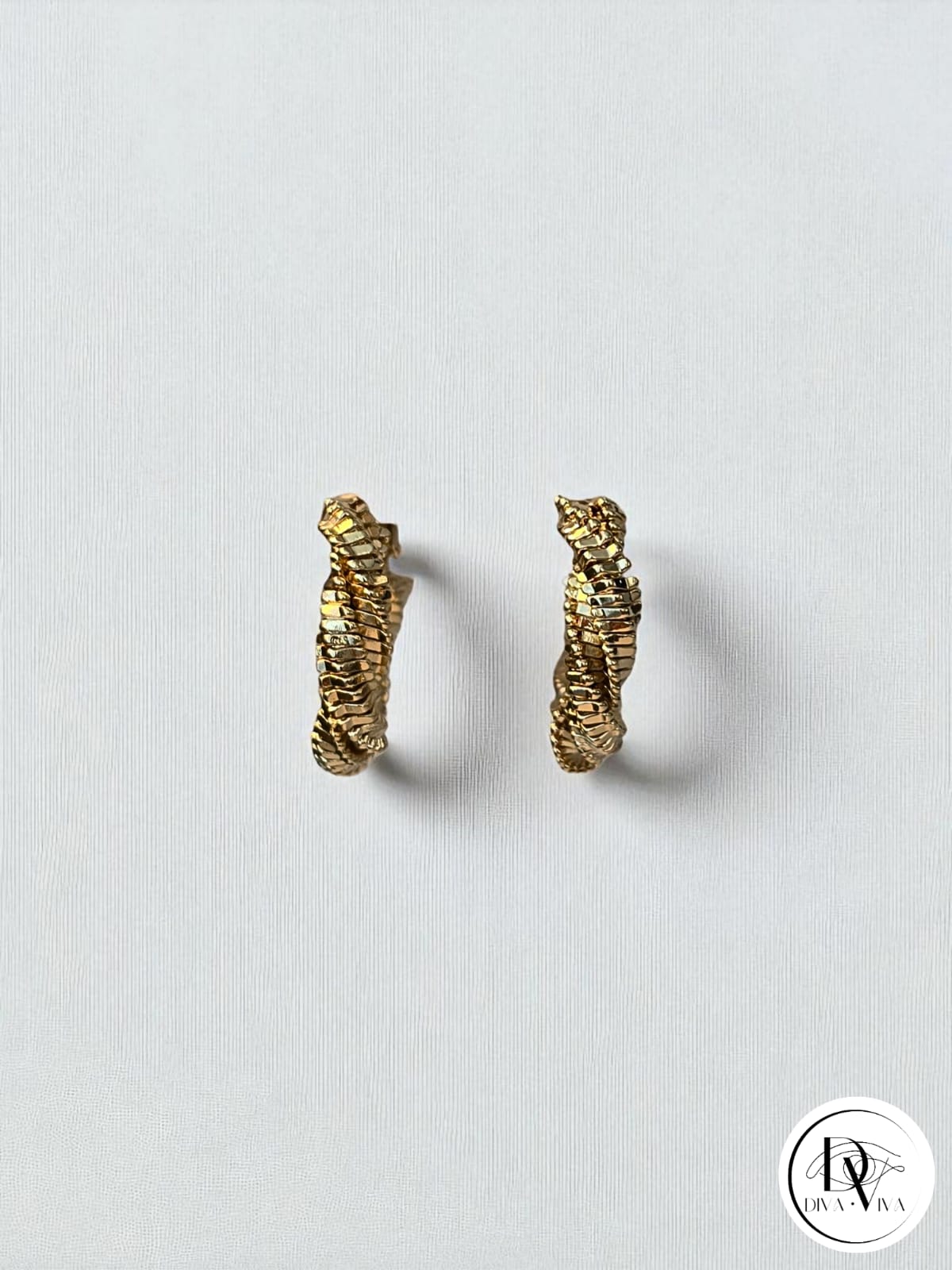 Glow Earrings – Işıltılı Burgu Küpe (KOD-363)