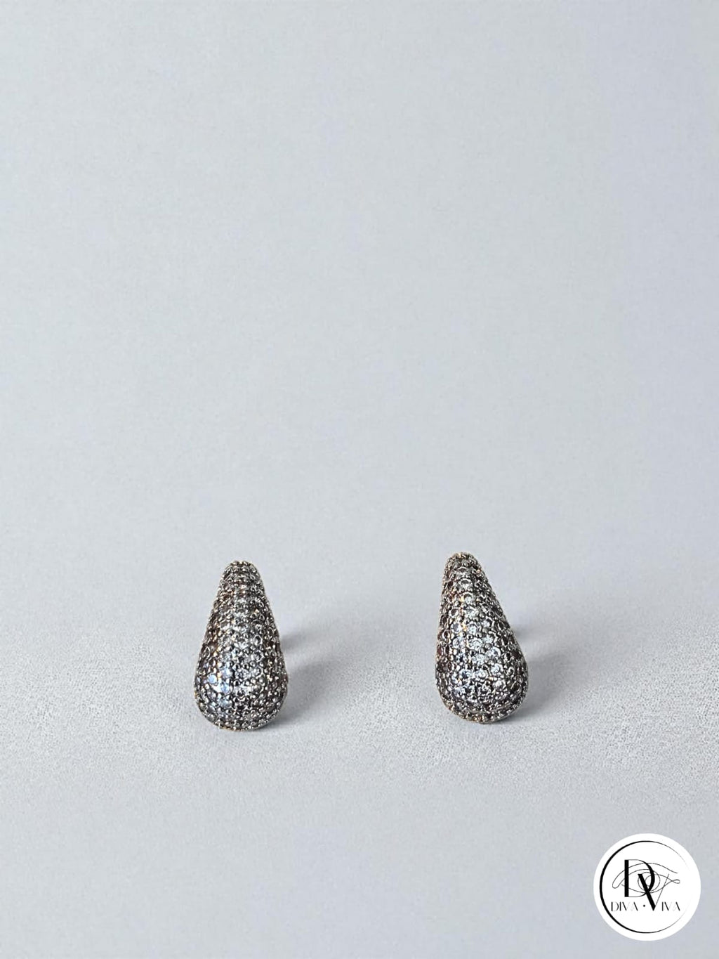 Glow Earrings – Gold Kaplama Zirkon Detaylı Damla Küpe (KOD-314)