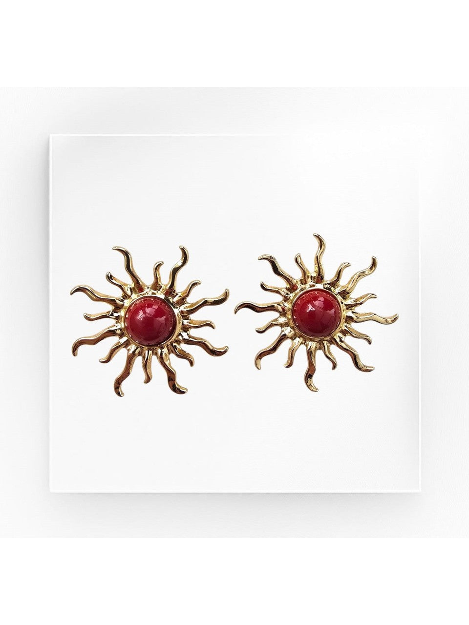 Premium Seri Kadın Güneş Tasarım Küpe (DML9986)