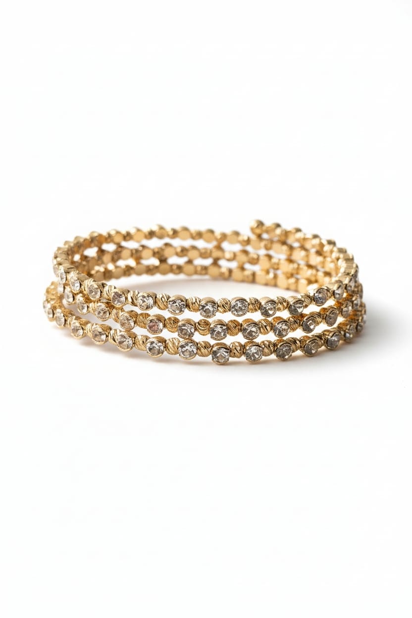 Crystal Glow Sarmal Dorika Bileklik (KOD-451)