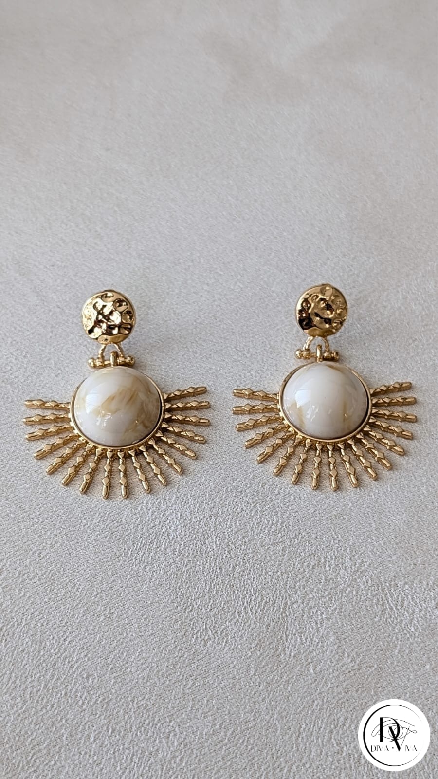 Muse Earrings – Gold Kaplama Trend Model Küpe (KOD-347)