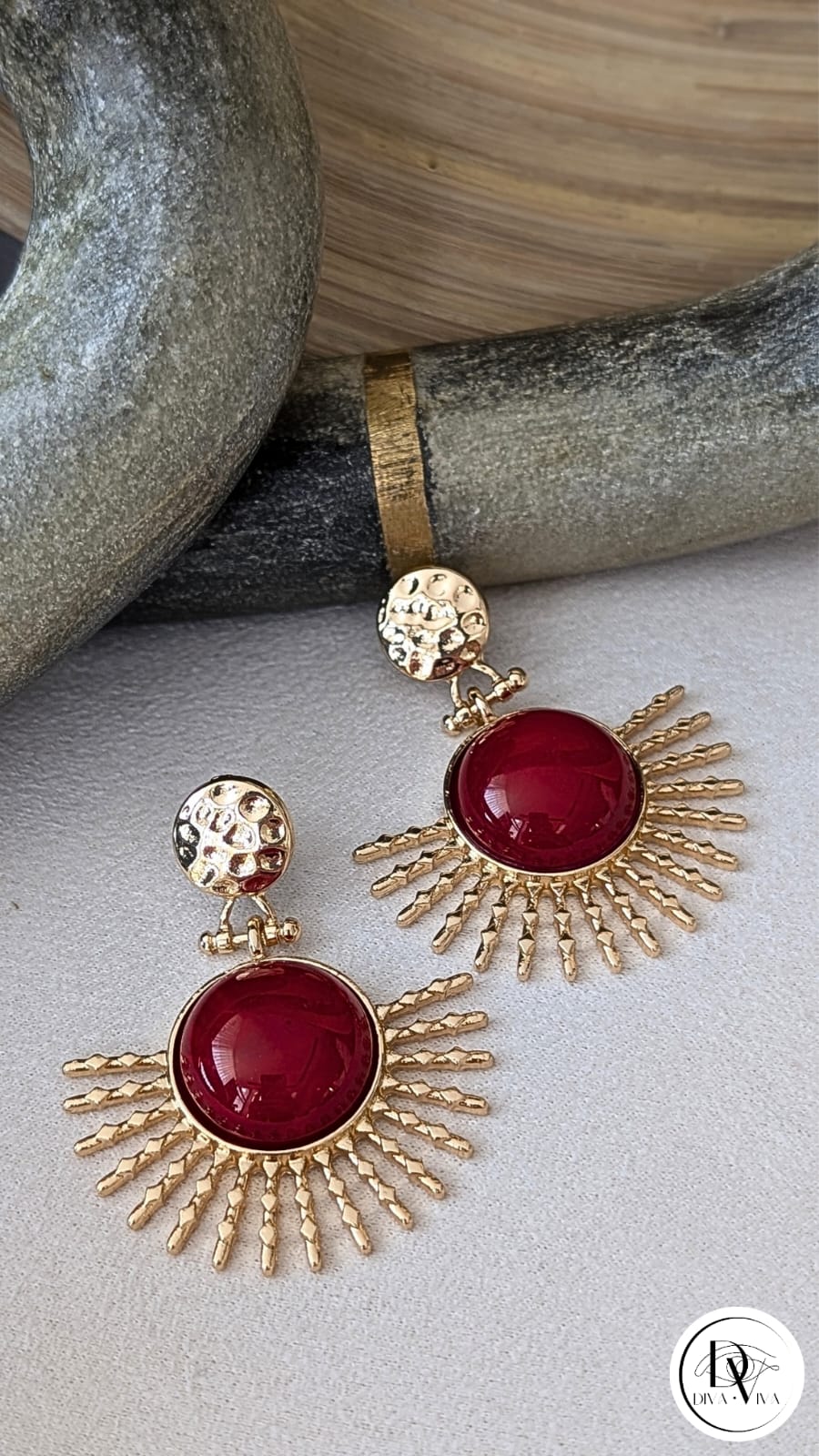 Muse Earrings – Gold Kaplama Trend Model Küpe (KOD-347)