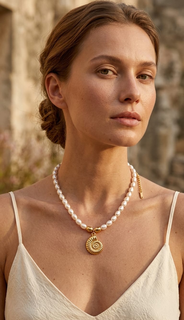 Pearl Coast Charm Kolye