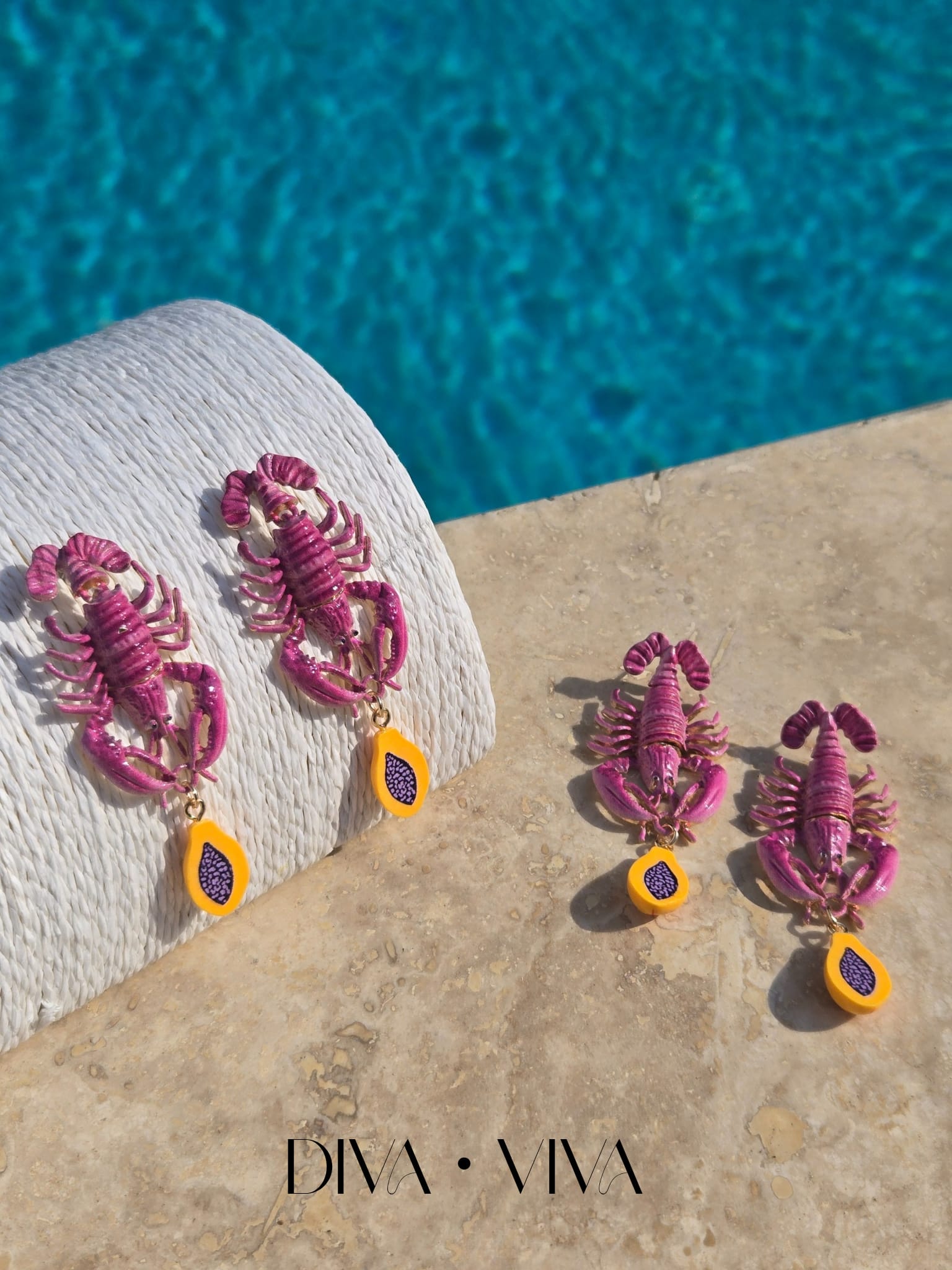 Lobster Chic Küpe (KOD-077)