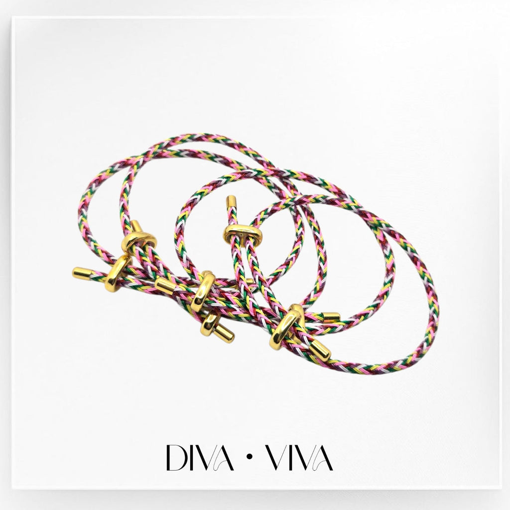 Renkli Ayarlanabilir Deri Bileklik – Suya Dayanıklı Asansör Model (KOD-065)