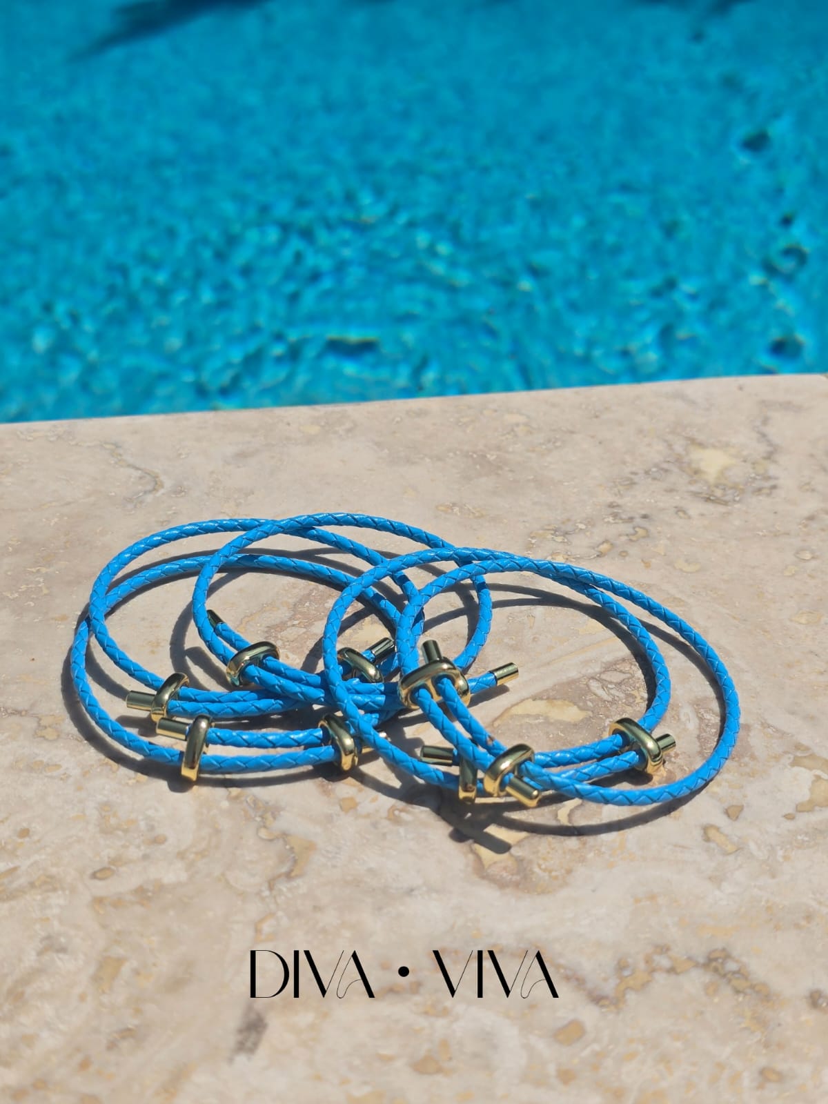 Renkli Ayarlanabilir Deri Bileklik – Suya Dayanıklı Asansör Model (KOD-065)