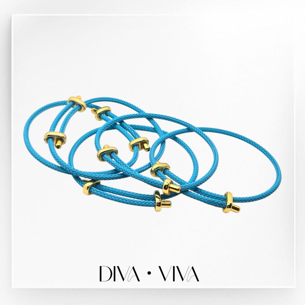 Renkli Ayarlanabilir Deri Bileklik – Suya Dayanıklı Asansör Model (KOD-065)