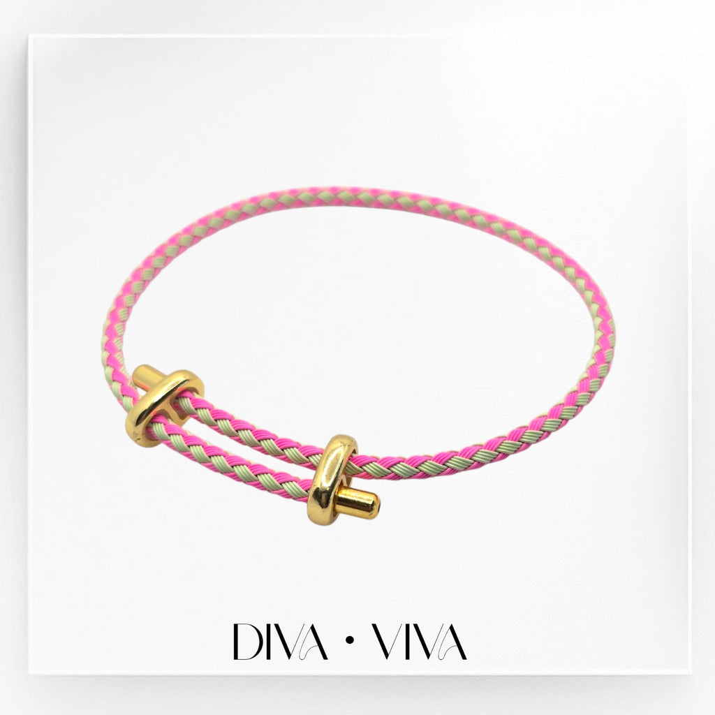 Renkli Ayarlanabilir Deri Bileklik – Suya Dayanıklı Asansör Model (KOD-065)