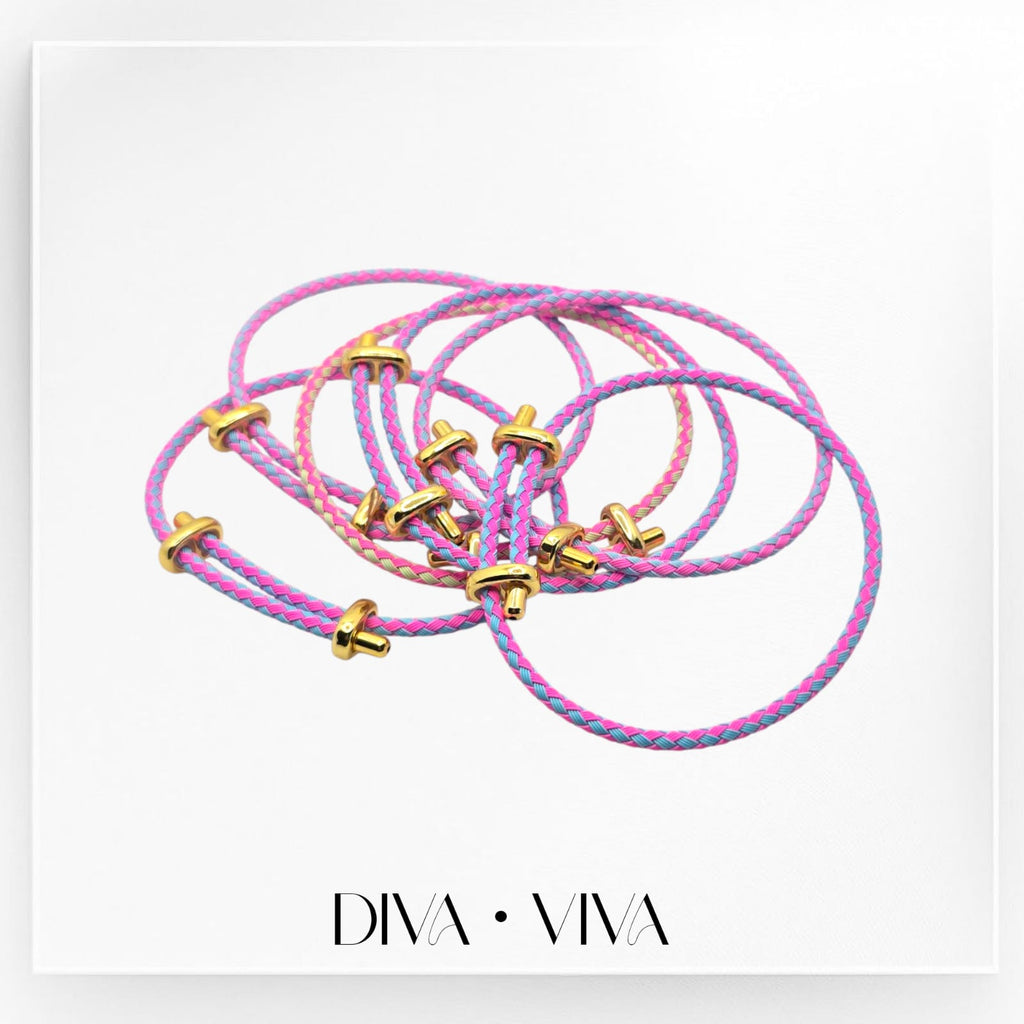 Renkli Ayarlanabilir Deri Bileklik – Suya Dayanıklı Asansör Model (KOD-065)