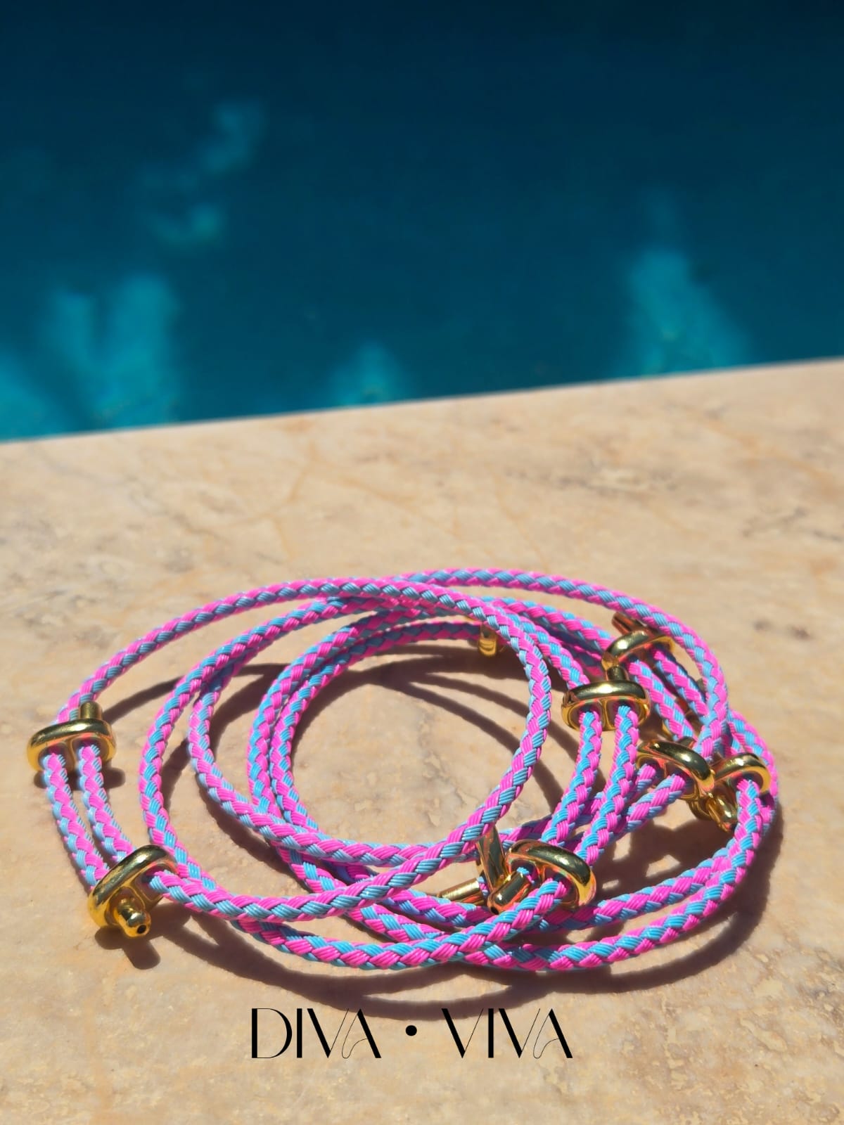 Renkli Ayarlanabilir Deri Bileklik – Suya Dayanıklı Asansör Model (KOD-065)