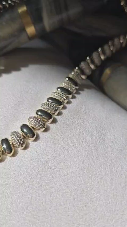 Aria - Arpa Zirkon Detaylı Kolye (KOD-299)