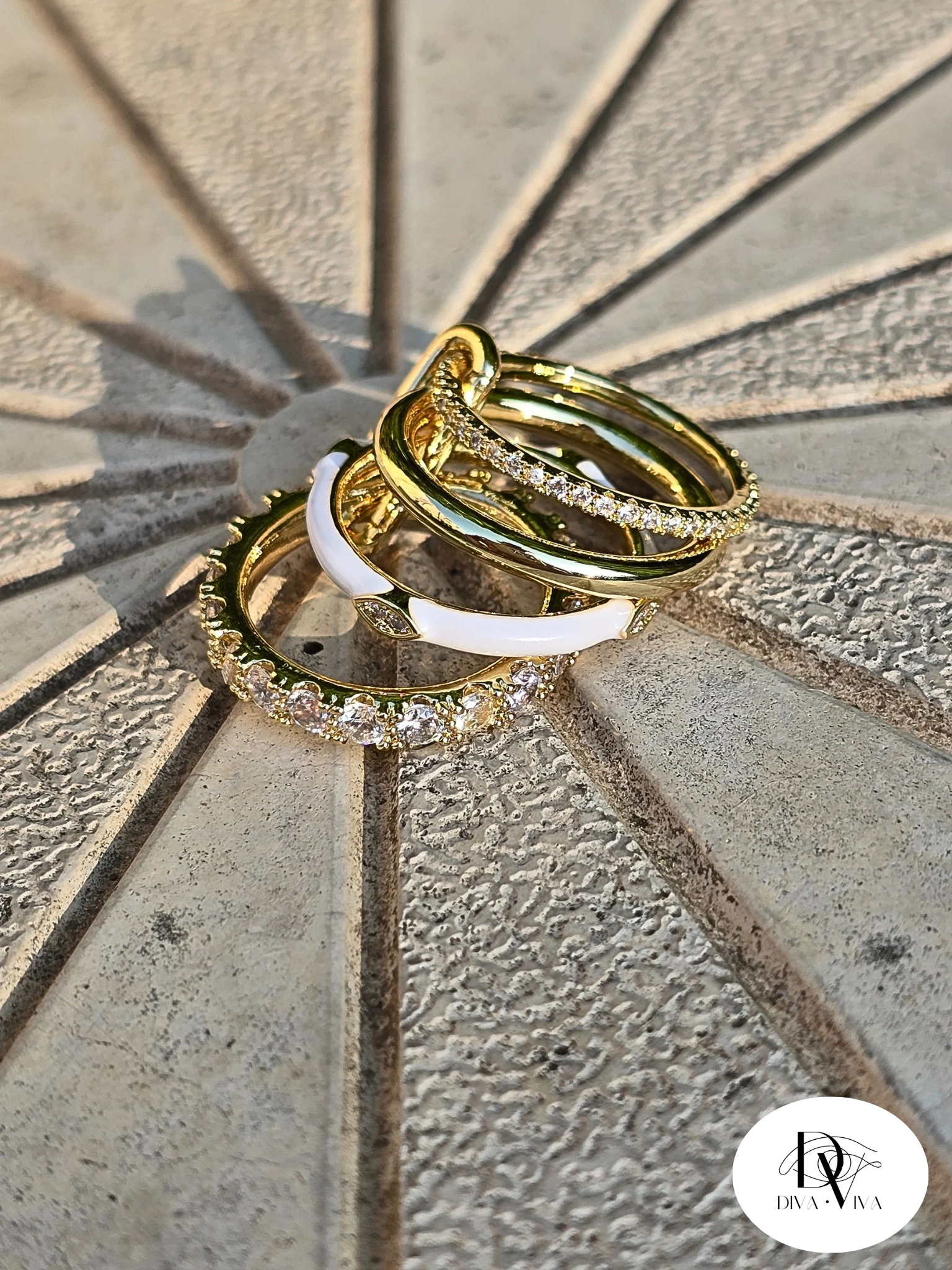 Fusion Set – 4'lü Yüzük Serisi Model 5 (KOD-222-4)