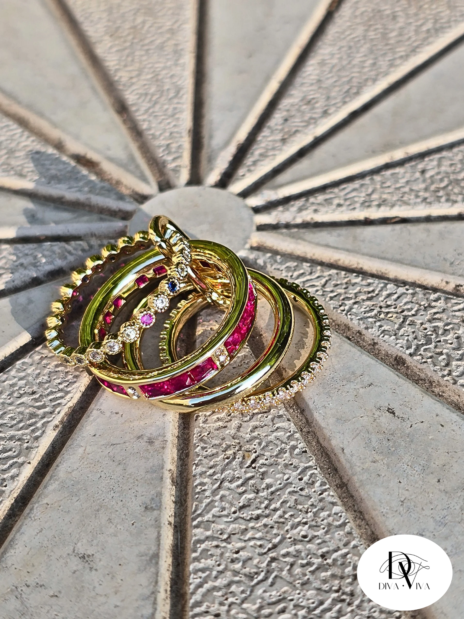 Fusion Set – 4'lü Yüzük Serisi Model 3 (KOD-222-2)