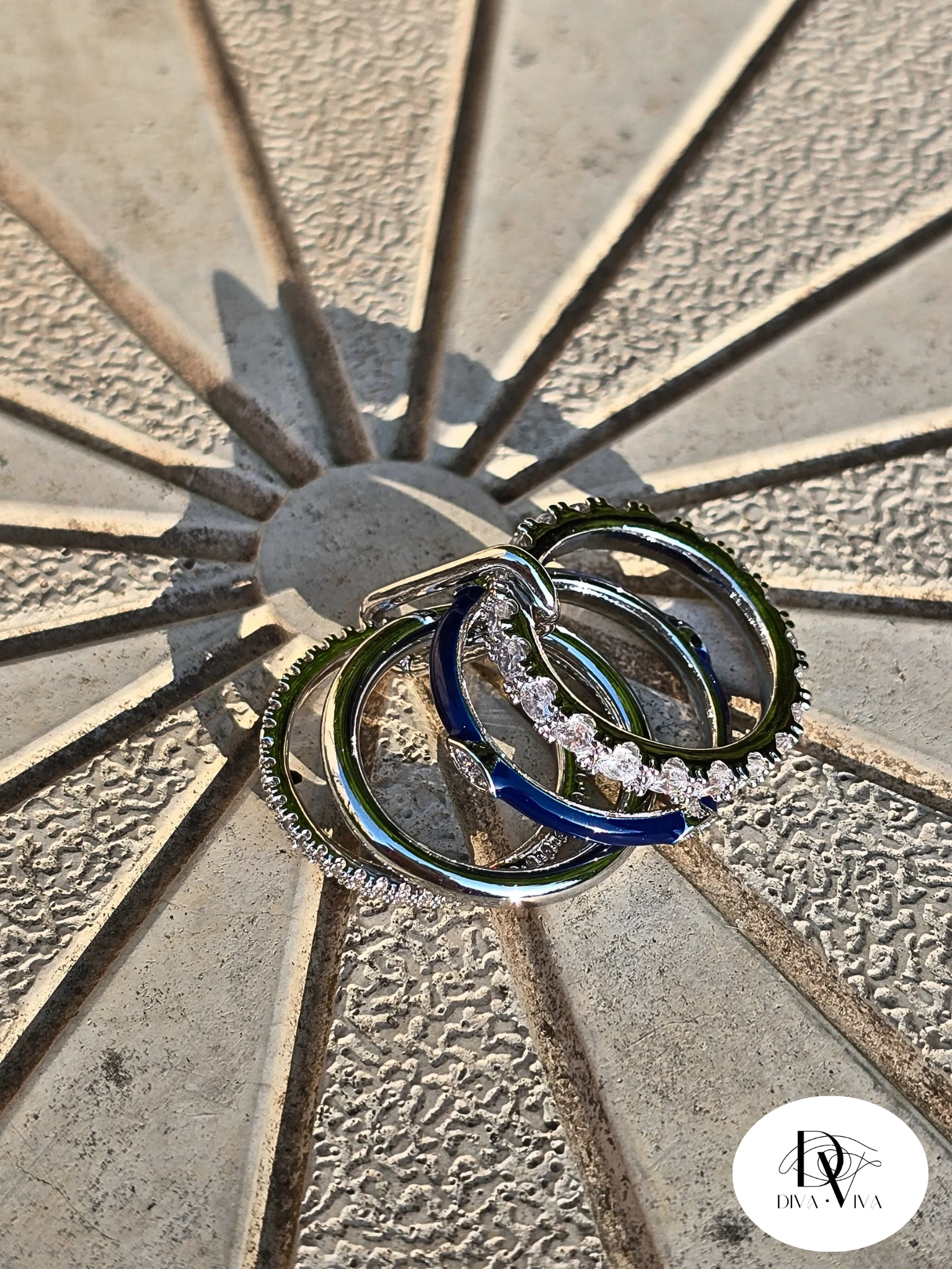 Fusion Set – 4'lü Yüzük Serisi Model 6 (KOD-222-5)