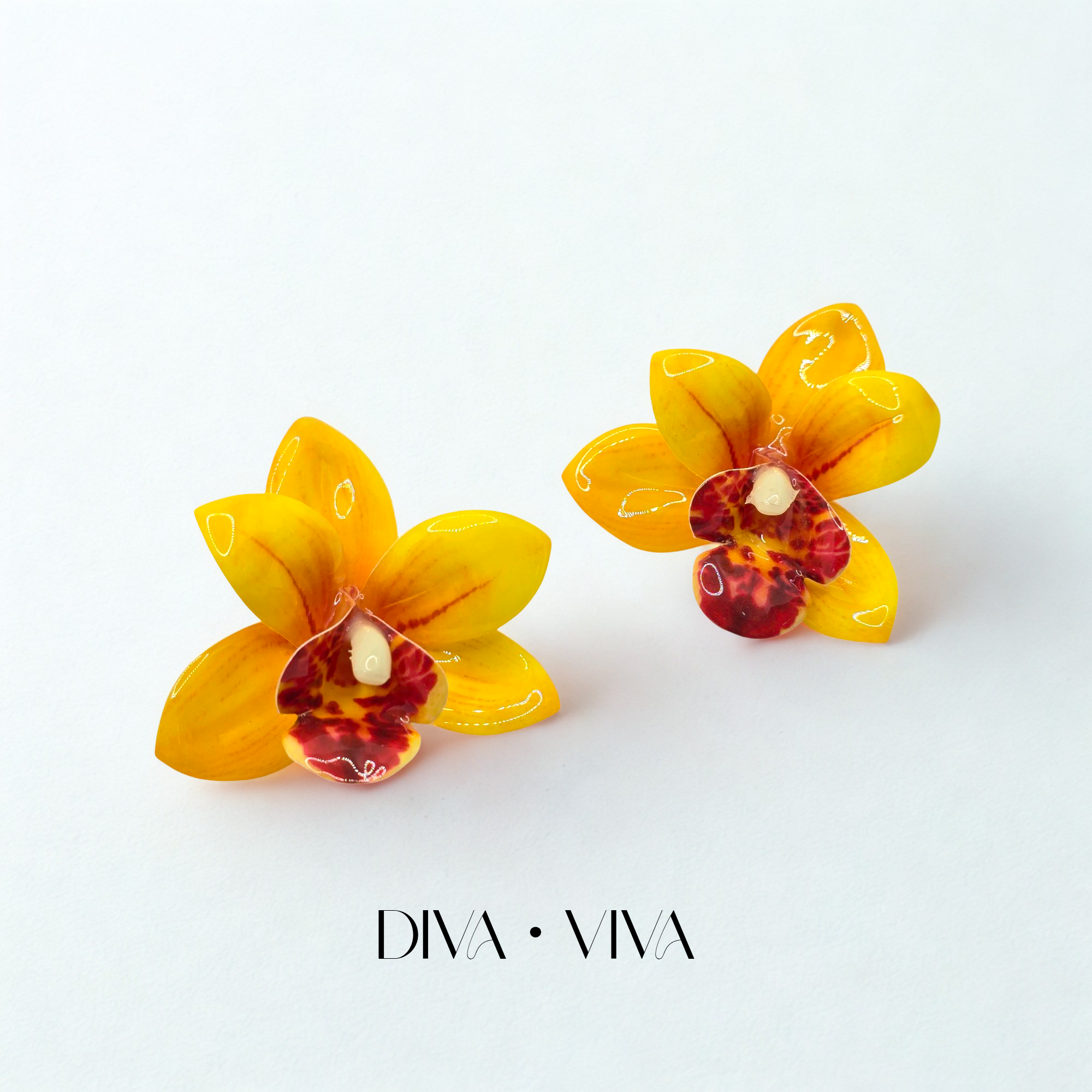 Orchidée Küpe (KOD-125)