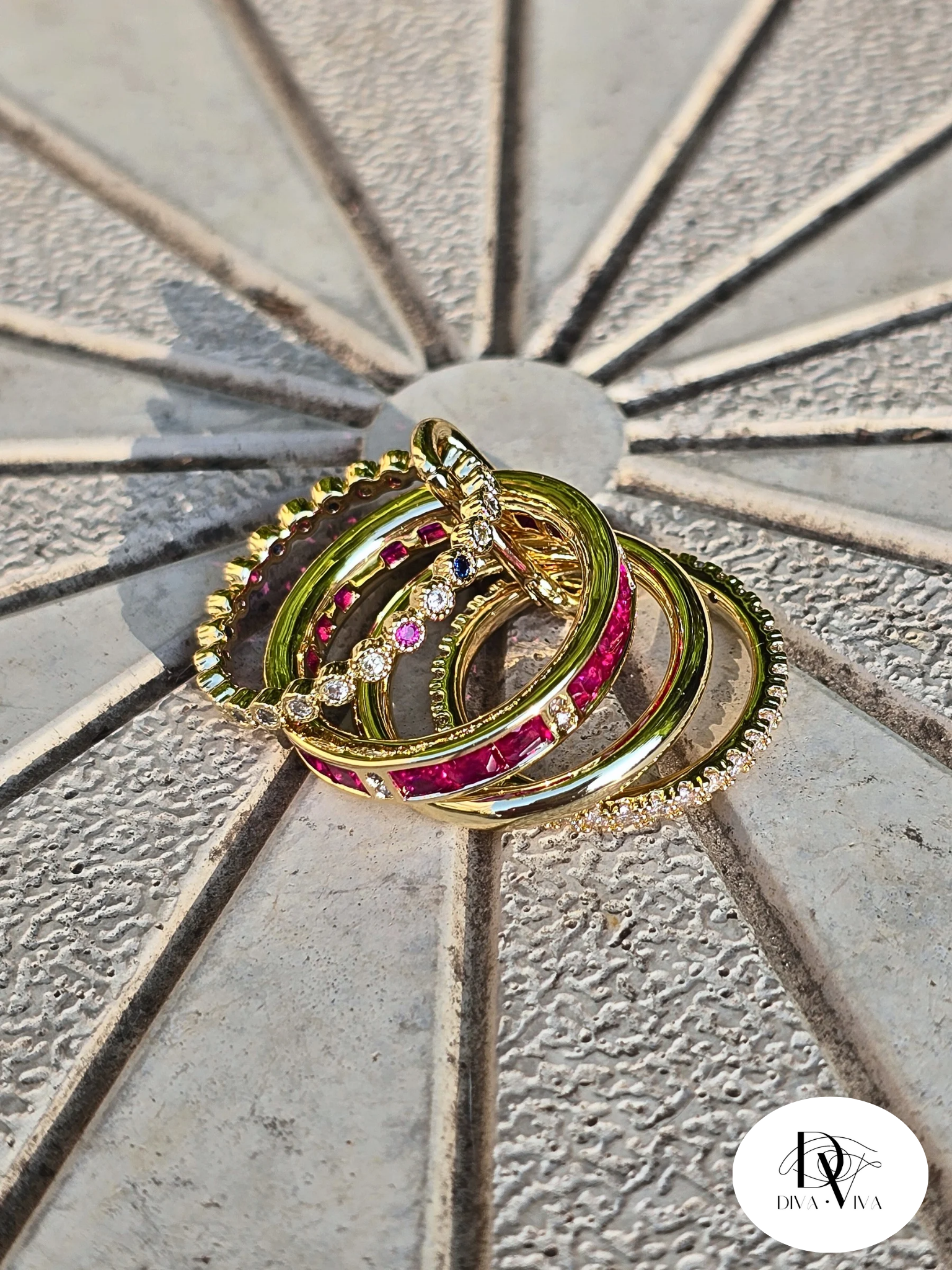 Fusion Set – 4'lü Yüzük Serisi Model 3 (KOD-222-2)