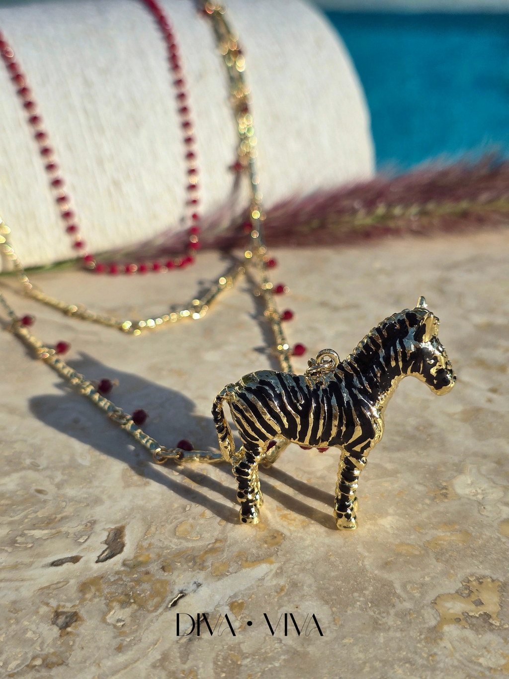 Zebra Trio Kolye (KOD-151)