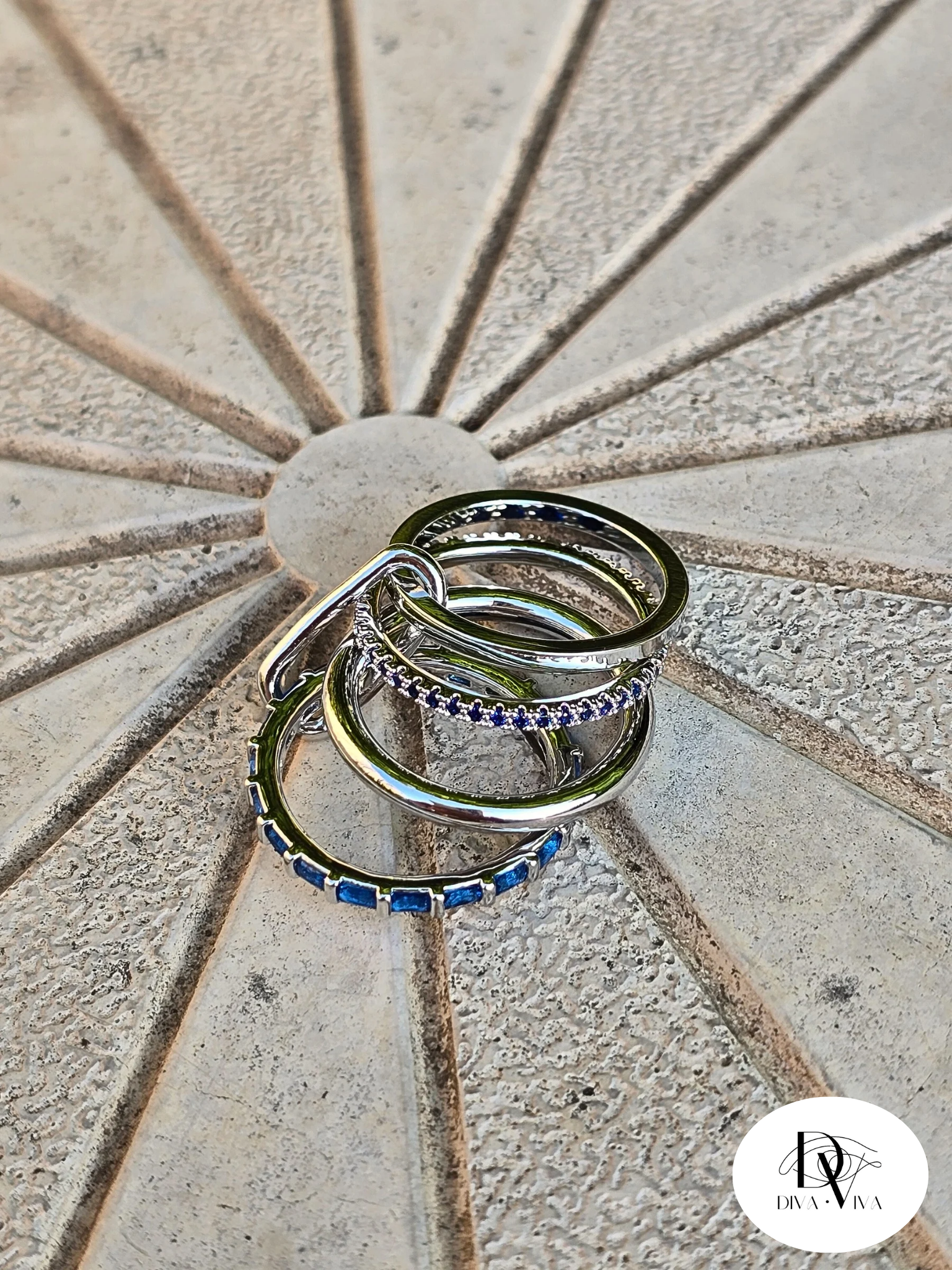 Fusion Set – 4'lü Yüzük Serisi Model 4 (KOD-222-3)