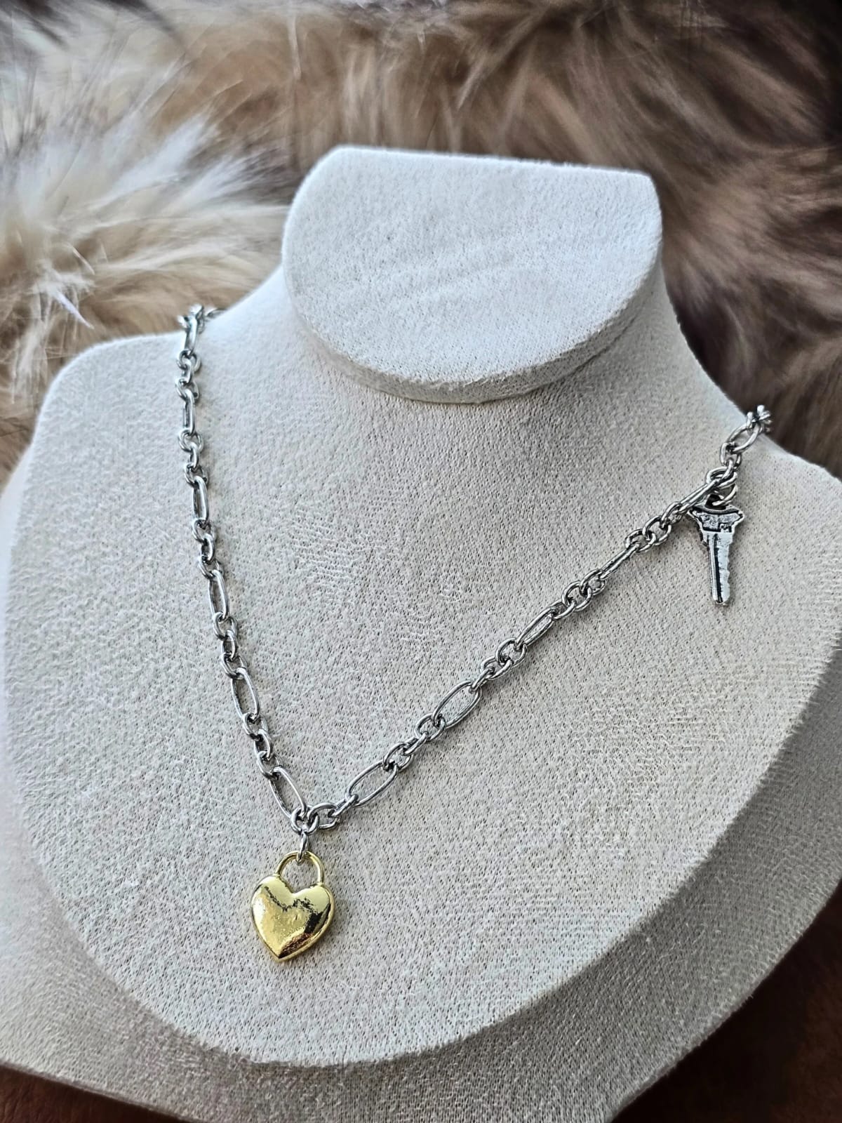 Muse Necklaces - 3'lü Zincir Saat Trend Kolye (KOD-371)