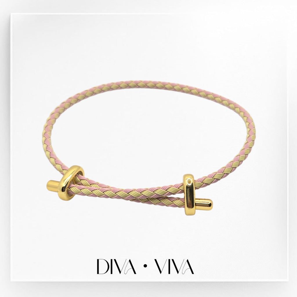 Renkli Ayarlanabilir Deri Bileklik – Suya Dayanıklı Asansör Model (KOD-065)