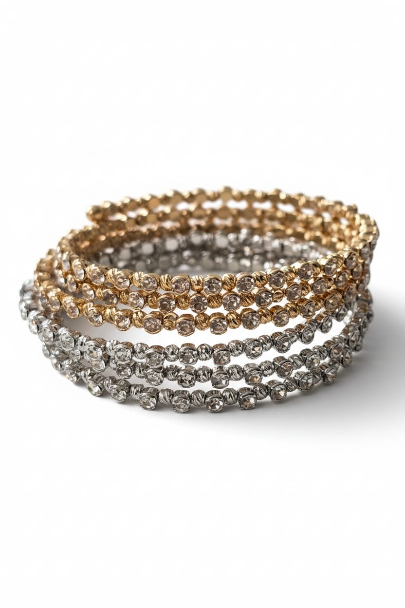 Crystal Glow Sarmal Dorika Bileklik (KOD-451)