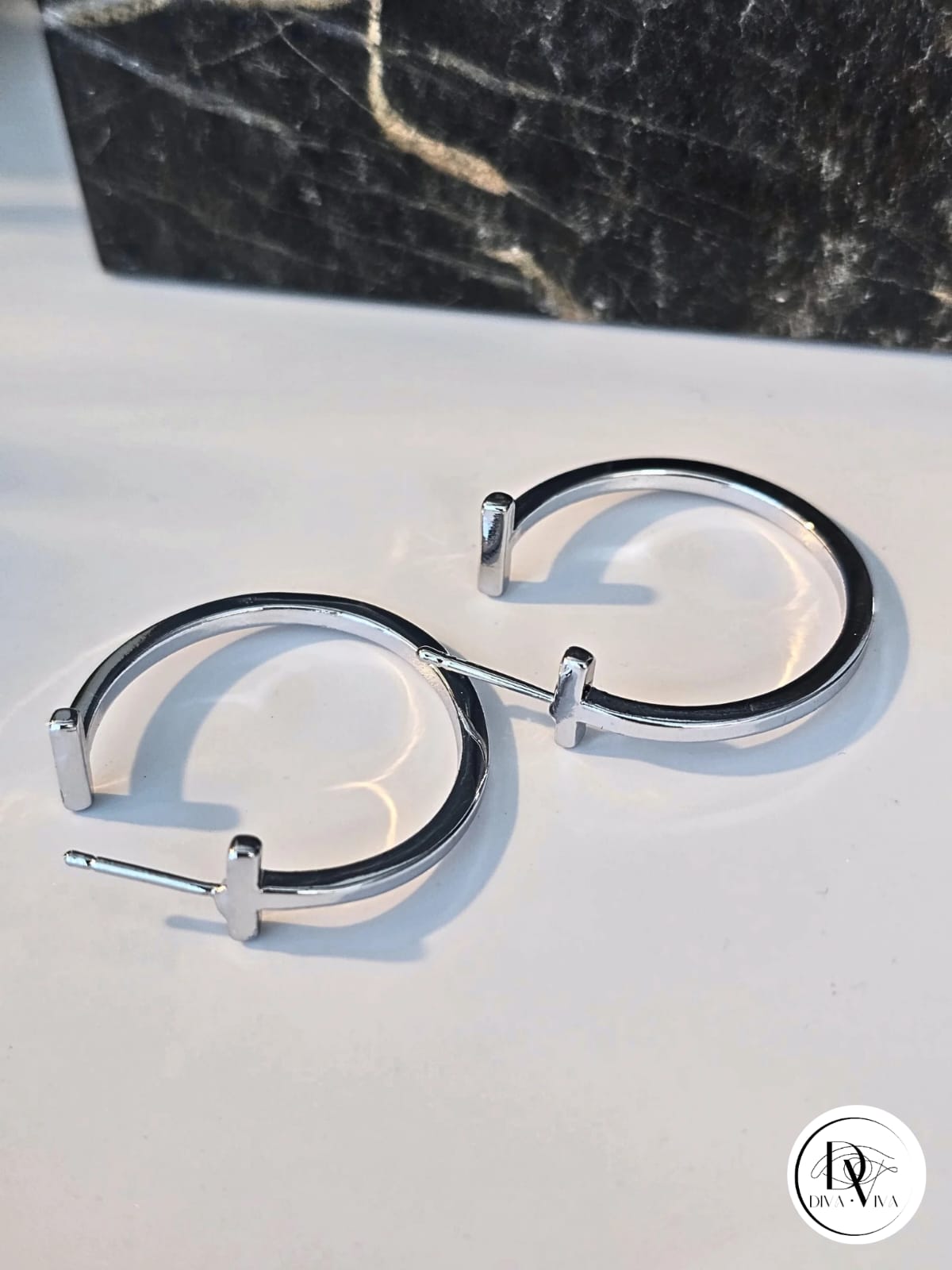 Glow Earrings – Silver Kaplama Küpe (KOD-343)