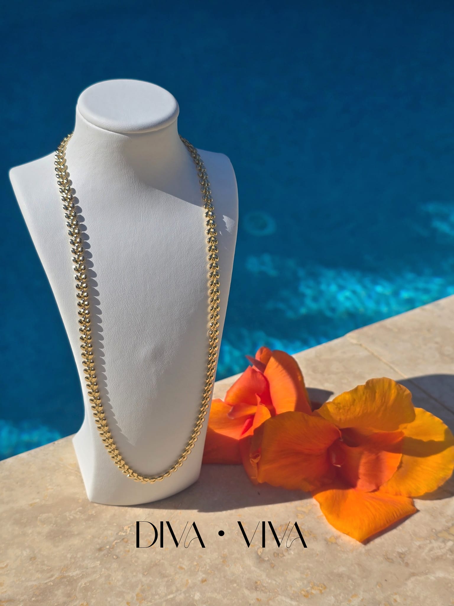 Olivia Chain Xuping Kolye (KOD-144)