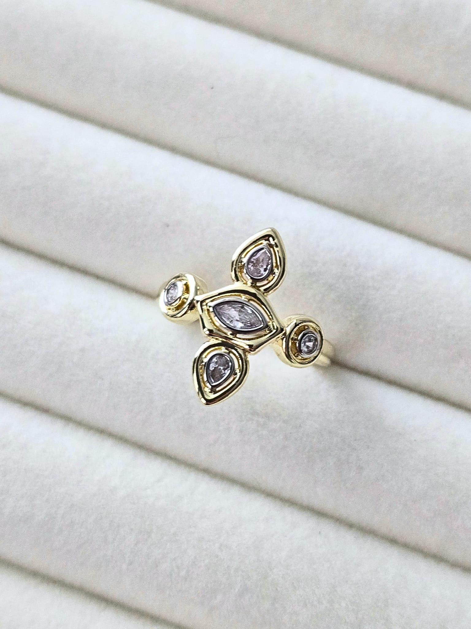 Tasarım Form Vintage Yüzük (KOD-442)